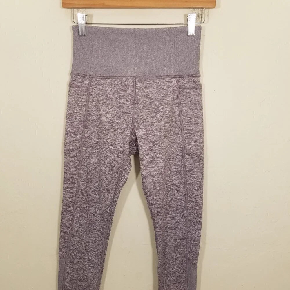 Athleta‎ High Rise Side Pockets Leggings Long Size XS